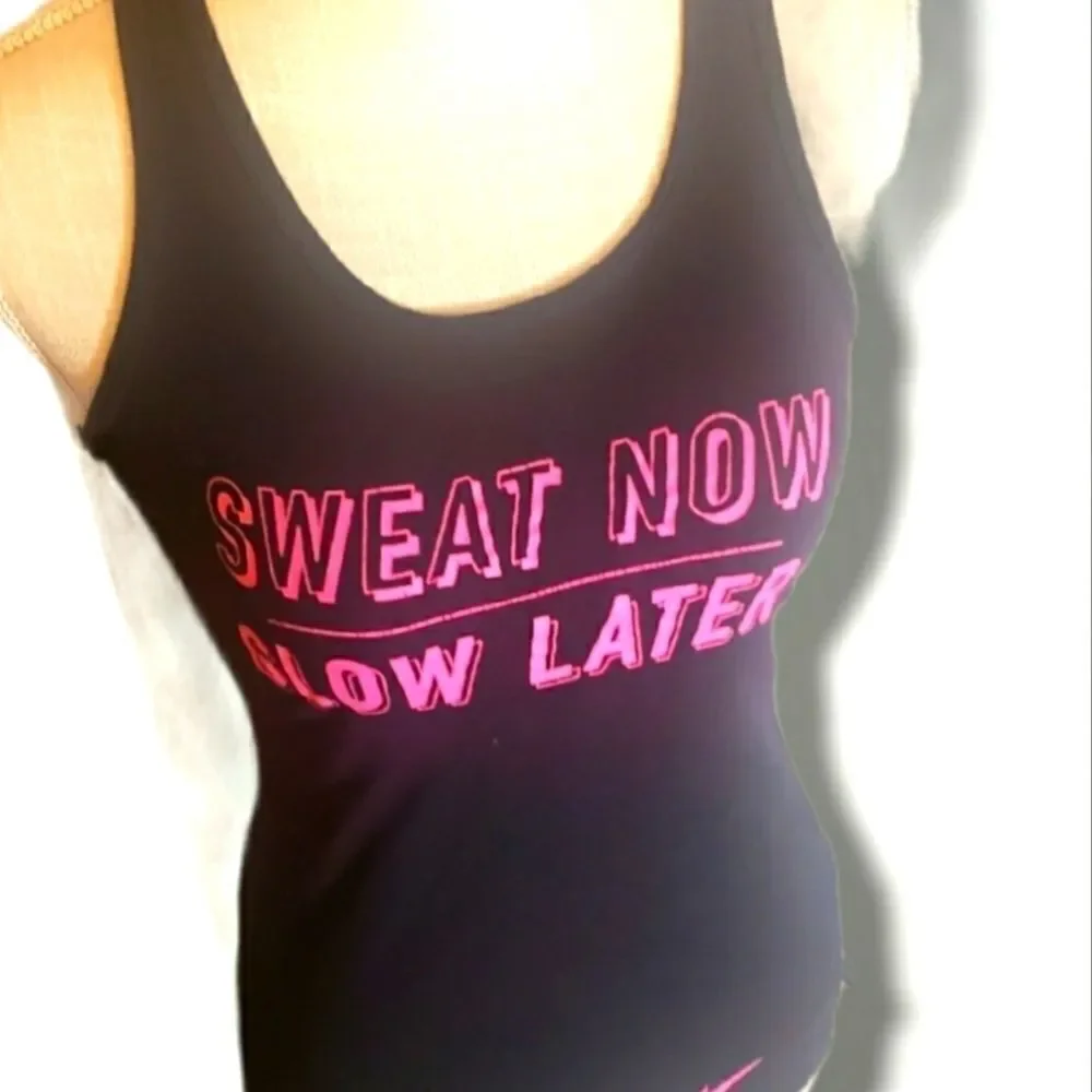 NIKE Racerback Graphic Tank Size XS